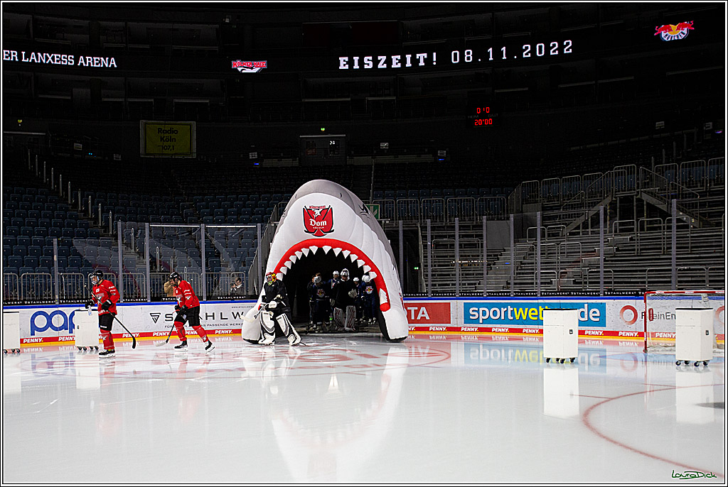 PENNY DEL; Koelner Haie- Red BUll Muenchen Sponsorenspiel; Koeln, 08.11.2022